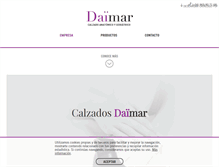 Tablet Screenshot of calzadosdaimar.com